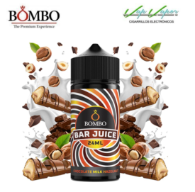 AROMA Chocolate Milk Hazelnut 24ml (en botella de 120ml) Longfill Bar Juice by Bombo