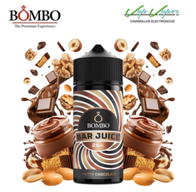 AROMA Nutty Chocolate 24ml (en botella de 120ml) Longfill Bar Juice by Bombo