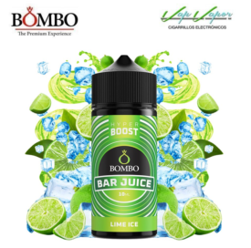 AROMA HYPER BOOST Lime ICE 10ml (en botella de 120ml) Longfill Bar Juice by Bombo (Lima, Frescor)