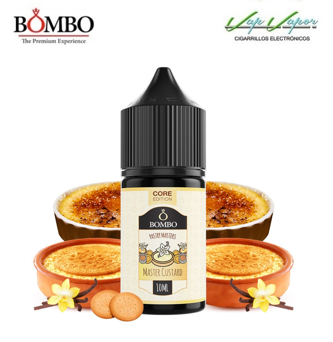 FLAVOUR - Core Edition - MASTER CUSTARD 10ml 0mg (inside 30ml bottle) - Minilongfill - Bombo 