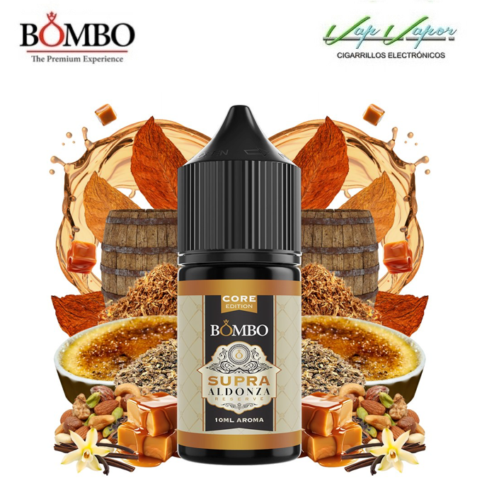 FLAVOUR - Core Edition - SUPRA ALDONZA RESERVE 10ml 0mg (inside 30ml bottle) - Minilongfill - Bombo 