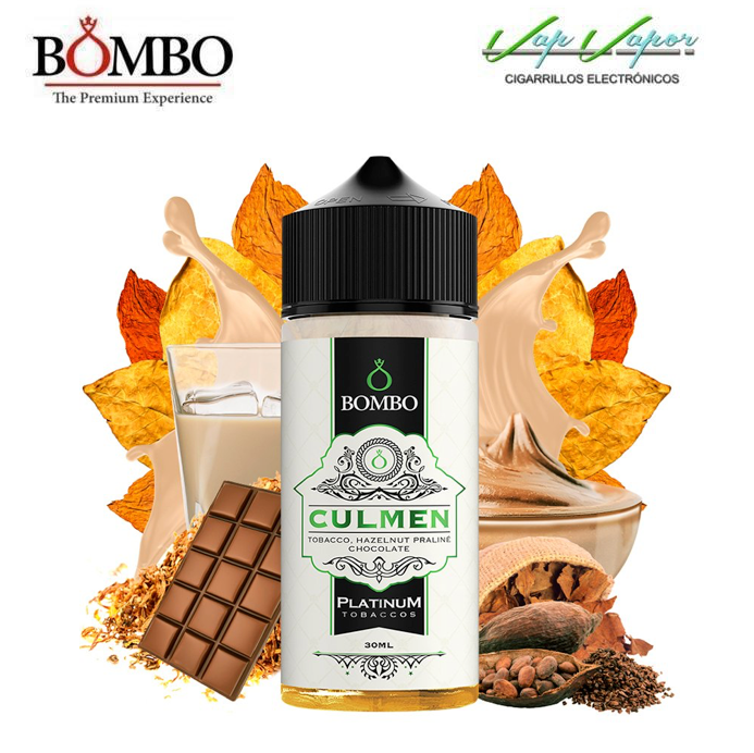 AROMA Culmen 30ml (en botella de 120ml) Longfill Platinum Tobaccos by Bombo