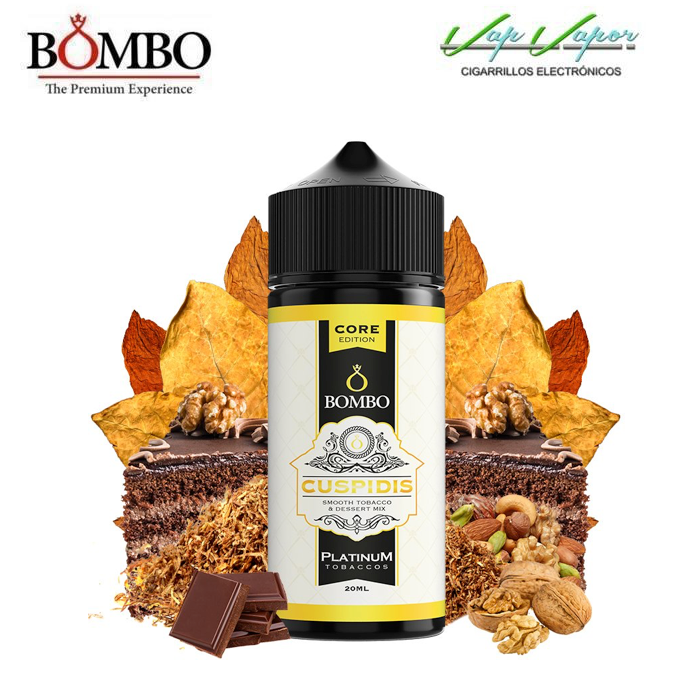 FLAVOUR - Core Edition - CUSPIDIS  20ml (in 120ml bottle ) Longfill Platinum Tobaccos by Bombo