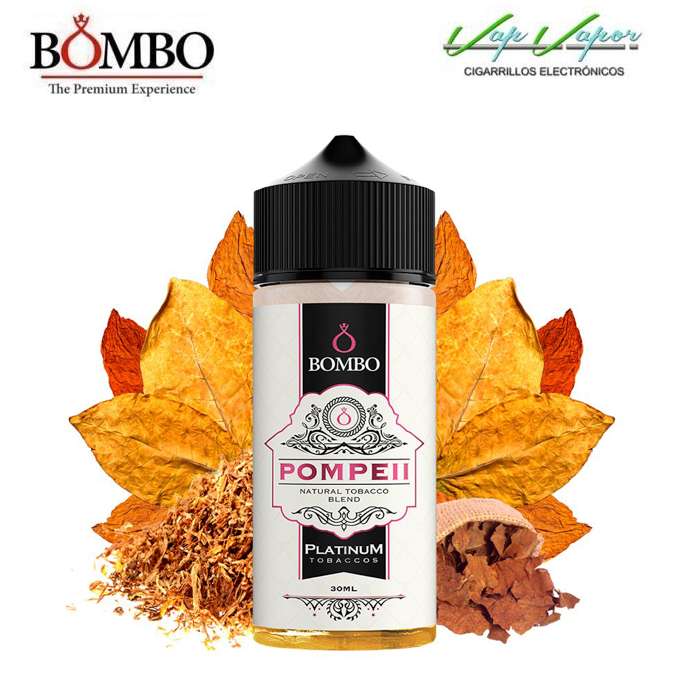 AROMA Pompeii 30ml (en botella de 120ml) Longfill Platinum Tobaccos by Bombo