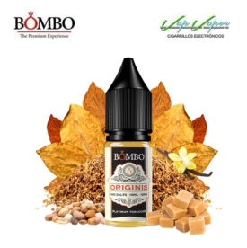 SALES Originis Bombo Platinum Tobaccos 10ml (10mg/20mg)  (50%VG/50%PG) (Tabaco Rubio, Dulzor) 