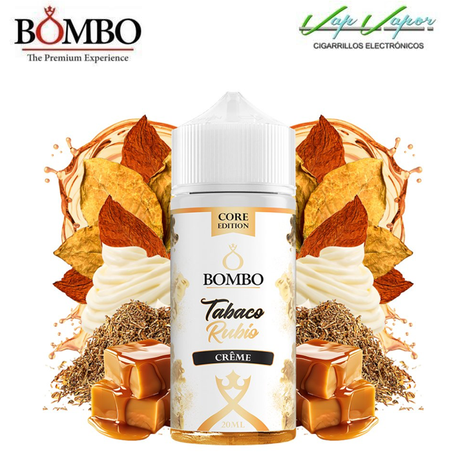 FLAVOUR - Core Edition - Tabaco Rubio CREME 20ml (in 120ml bottle ) Longfill Platinum Tobaccos by Bombo