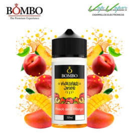 AROMA Wailani PEACH MANGO 30ml (en botella de 120ml) Longfill Bombo (Melocoton, Mango)