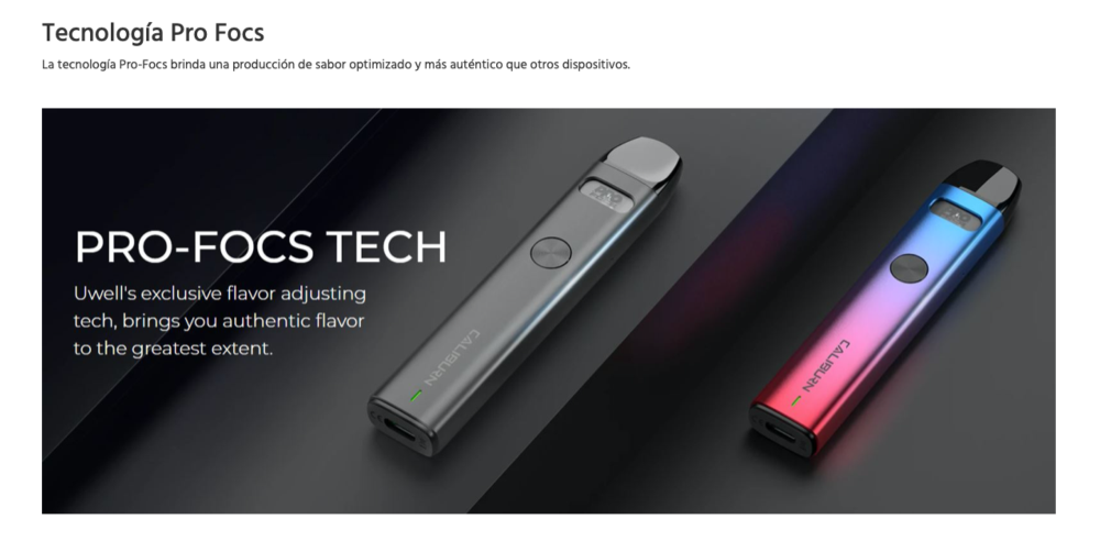 Caliburn A2 520mah Uwell