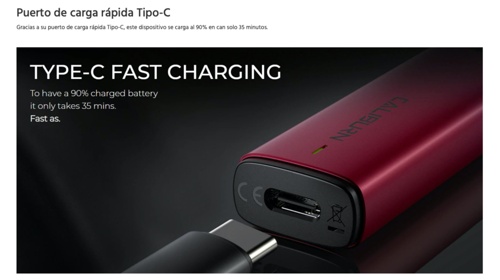 Caliburn A2 520mah Uwell