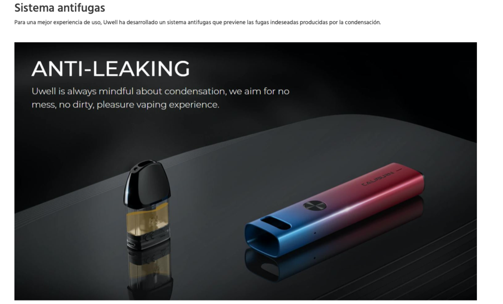Caliburn A2 520mah Uwell