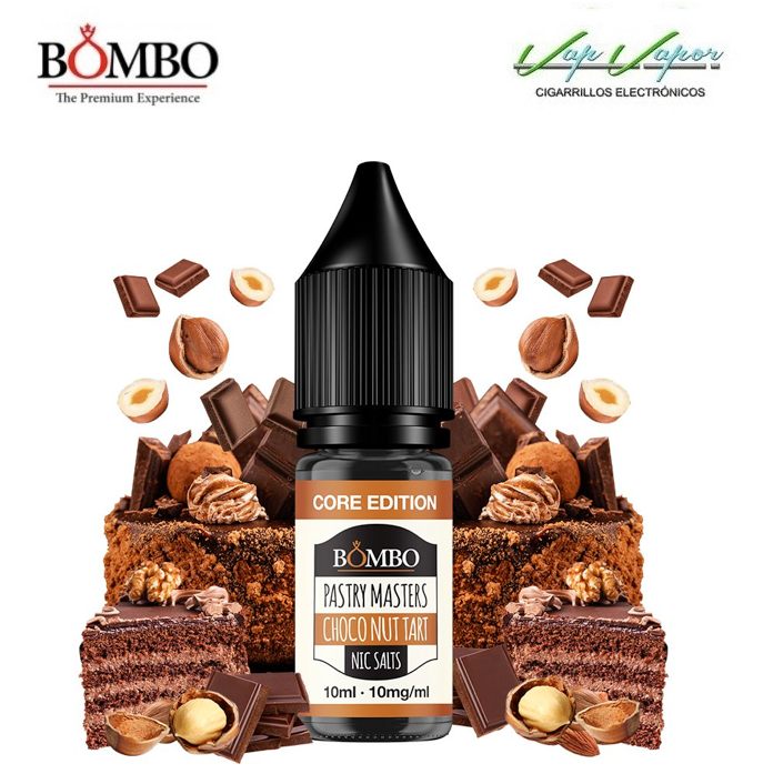 SALTS - Core Edition -Choco Nut Tart Pastry Masters by Bombo 10ml (10mg/15mg/20mg) 