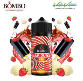 AROMA Cola Strawberry Ice Cream 20ml (en botella de 120ml) Longfill Bar Juice by Bombo