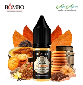 SALES COOKIE SUPRA RESERVE (Reserva) Platinum Tobaccos by Bombo 10ml (10mg/20mg)  (50%VG/50%PG)