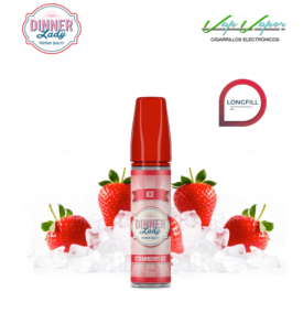 CONCENTRATE Strawberry ICE 14ml (en botella de 60ml) Longfill Dinner Lady 