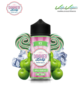 CONCENTRATE Apple Sours ICE  30ml (bottle 120ml) Longfill Dinner Lady 
