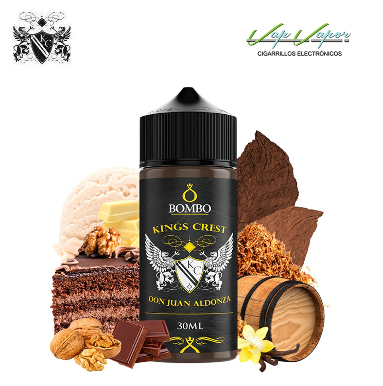 AROMA Don Juan ALDONZA 30ml Longfill (en botella de 120ml) Kings Crest