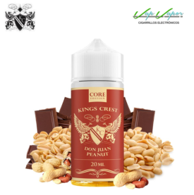 AROMA - Core Edition - Don Juan Peanut 20ml Longfill (en botella de 120ml) Kings Crest