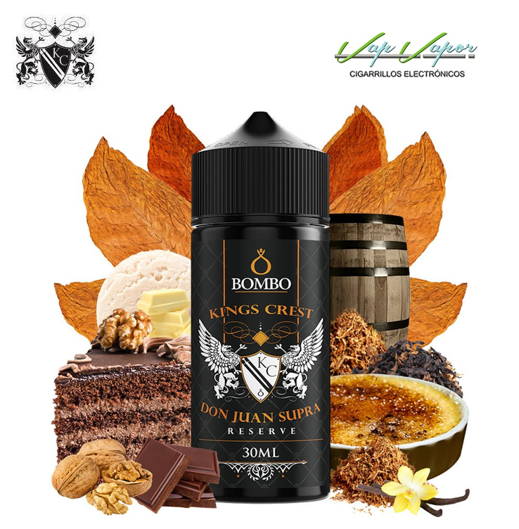 FLAVOUR Don Juan SUPRA RESERVE 30ml Longfill (bottle 120ml) Kings Crest