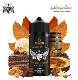AROMA Don Juan SUPRA RESERVA 30ml Longfill (en botella de 120ml) Kings Crest