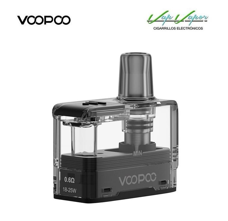 Pod Doric Go 0.6ohm / 1.0ohm (1 unidad) Voopoo