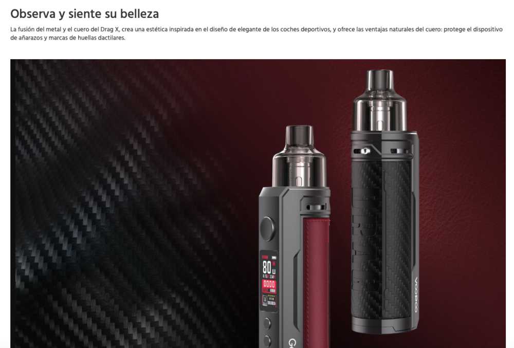 Drag X Voopoo Pod Kit 80W (PNP)