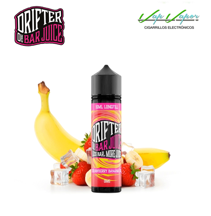 AROMA Strawberry Banana ICE 16ml (longfill botella 60ml) Drifter 