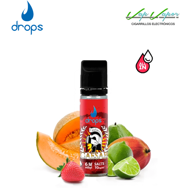 AROMA DROPS All in Caesar 10ml (para hacer 60ml) con nicotina de 3mg/10mg/20mg 