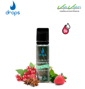 CONCENTRATE DROPS All in Perpetual Spring Four Seasons  10ml (to make 60ml) with 3mg/10mg/20mg nicotine (Red Fruits, Mint, Menthol, Anise)