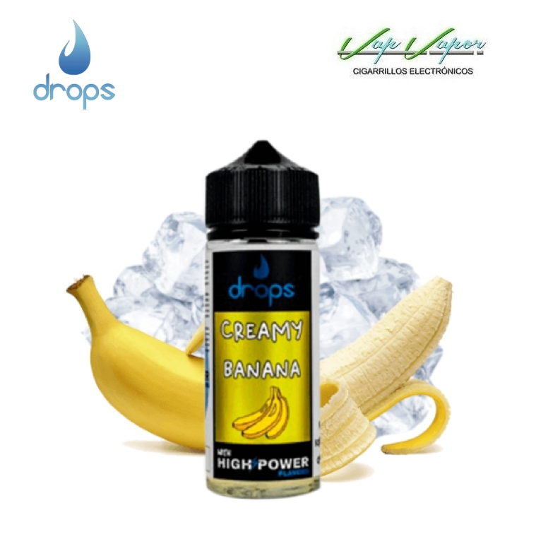 PROMOTION!! FLAVOUR Creamy Banana Drops Bar 40ml (longfill bottle 120ml)