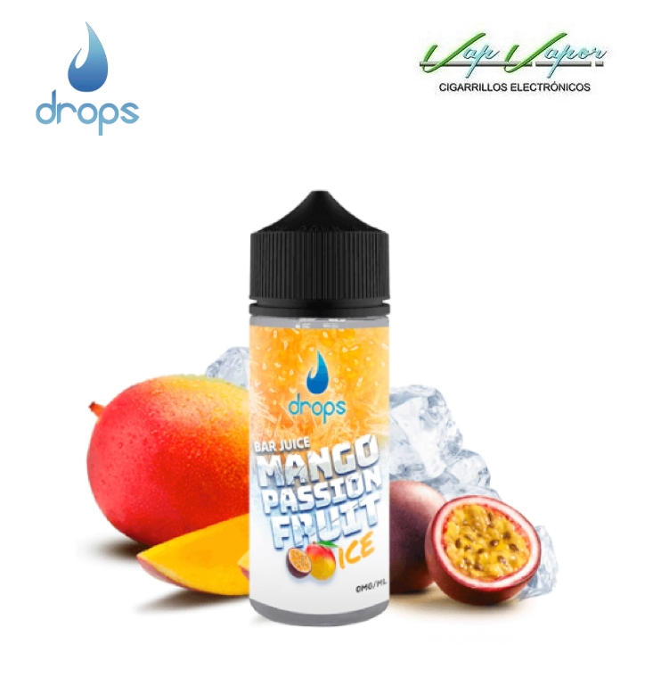 FLAVOUR Drops MANGO PASSION Bar Juice 16ml (longfill bottle 120ml) (Mango, Freshness)