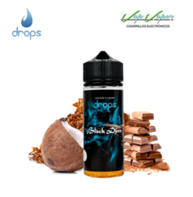 AROMA DROPS Black Djinn 16ml Longfill (en botella de 120ml) (tabaco, vainilla, coco)