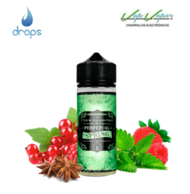 AROMA DROPS Perpetual Spring 16ml Longfill (en botella de 120ml) (Frutos Rojos, Menta, Menthol, Anís)