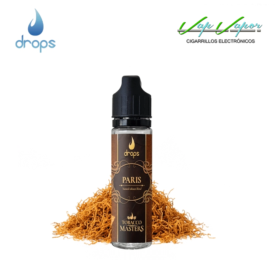 AROMA Drops Tobacco Masters PARIS 5ml (en botella de 60ml) Tabaco de intensidad moderada  