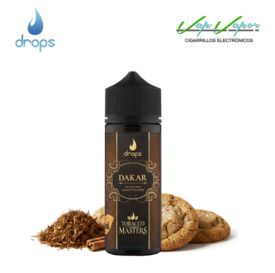 FLAVOUR Drops Tobacco Masters DAKAR 10ml (inside 120ml bottle) Gourmet tobacco with freshly baked biscuit and a touch of cinnamon