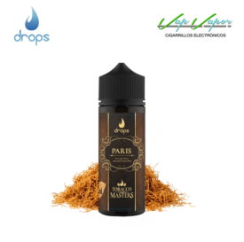 AROMA Drops Tobacco Masters PARIS 10ml (en botella de 120ml) Tabaco de intensidad moderada  