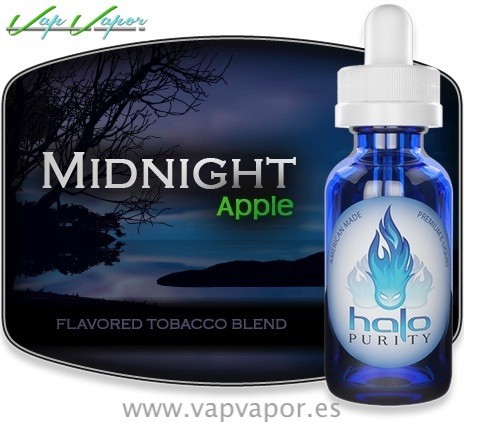 OFERTA!!! Halo Midnight Apple 10ml -12mg Tabaco y Manzana (caducidad: 2/abril/2026)