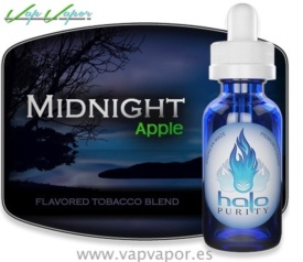 OFERTA!!! Halo Midnight Apple 10ml -12mg Tabaco y Manzana (caducidad: 2/abril/2026)