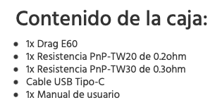 Drag E60  Voopooo 2550mah 