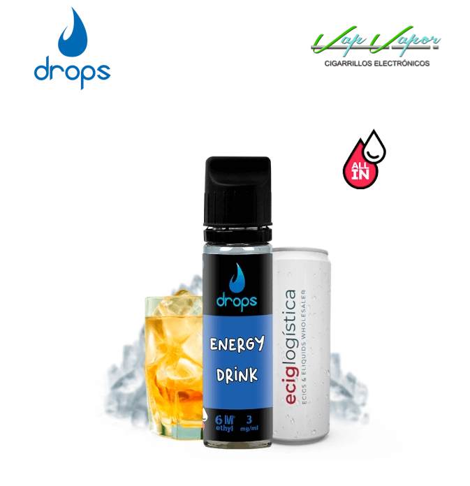 CONCENTRATE DROPS Energy Drink 10ml (to make 60ml) with 3mg/10mg/20mg nicotine (Energy Drink)
