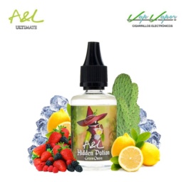 FLAVOUR A&L Green Oasis Hidden Potion 30ml (Cactus, Red Fruits, Lemon + Fresh) 
