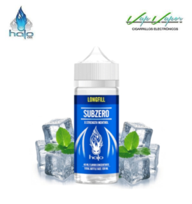 AROMA Halo SUBZERO 40ml (longfill botella 120ml) mentolado extra fresco  