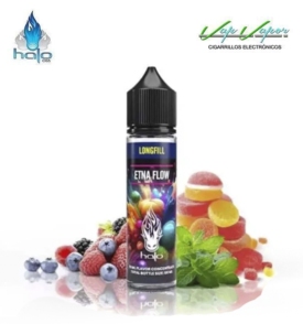 OFERTA DE LANZAMIENTO!!! AROMA Halo ETNA FLOW 12ml (0mg) longfill (botella de 60ml) Frutas, Caramelos, Menthol 