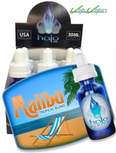 OFERTA!!! PACK 180ml Halo - Malibu (Piña Colada, Mentol)