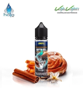 PROMOTION!!! FLAVOUR Halo MUFFIN ROLL 20ml (0mg) longfill (inside 60ml bottle) muffin, vanilla, caramel, cinnamon