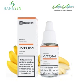 PROMOTION!!! Hangsen Banana 10ml (0mg/ 3mg/ 6mg/ 12mg/ 18mg)