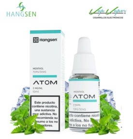 PROMOTION!!! Hangsen Menthol 10ml (0mg/ 3mg/ 6mg/ 12mg/ 18mg)
