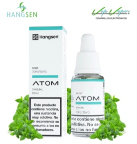 PROMOTION!!! Hangsen Mint (Menta) 10ml (0mg/ 3mg/ 6mg/ 12mg/ 18mg)