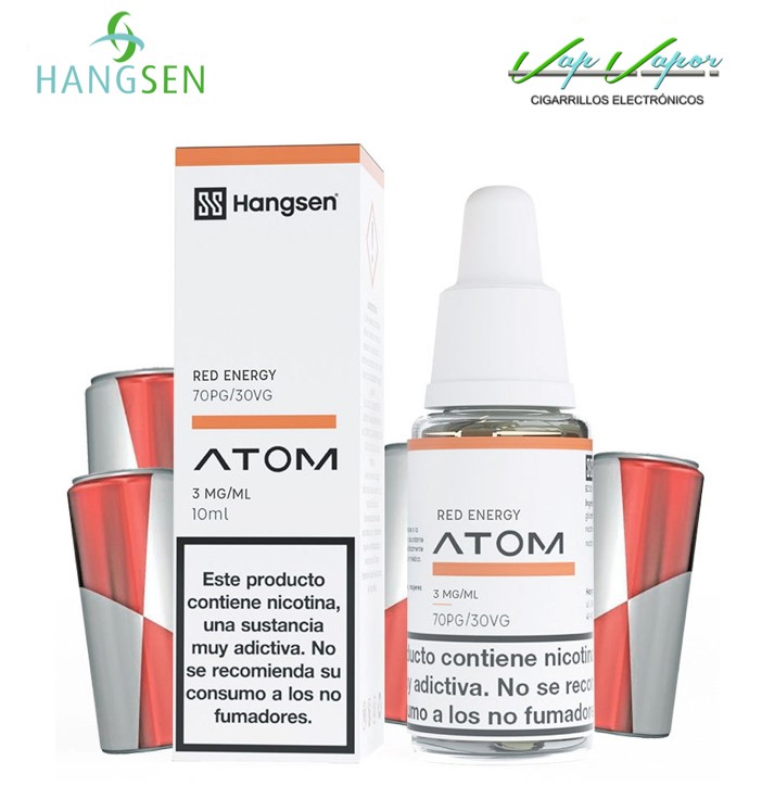 PROMOTION!!! Hangsen Red Energy 10ml  (0mg/ 3mg/ 6mg/ 12mg)