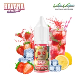 SALTS Strawberry Queen Havana Dream 10ml (10mg / 20mg) Strawberries, Lemonade