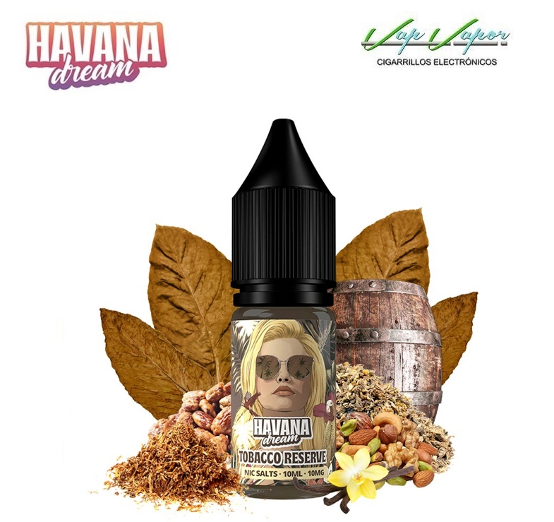 SALTS Tobacco Reserve Havana Dream 10ml (10mg / 20mg) Macerated tobacco in barrel